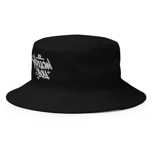 King Perryy Black Bucket Hat