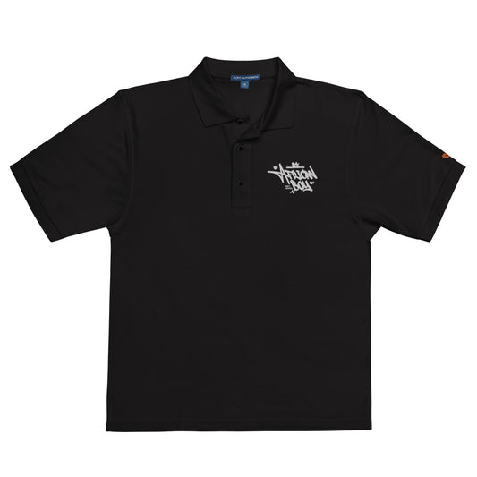 King Perryy Black Men's Premium Polo