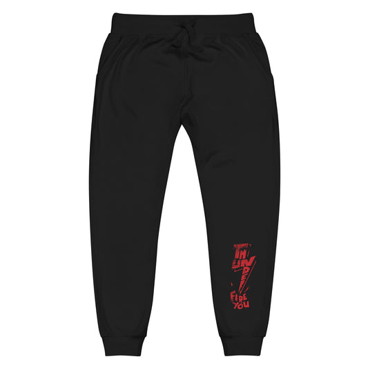 Ric Hassani TFU Red  Unisex fleece sweatpants