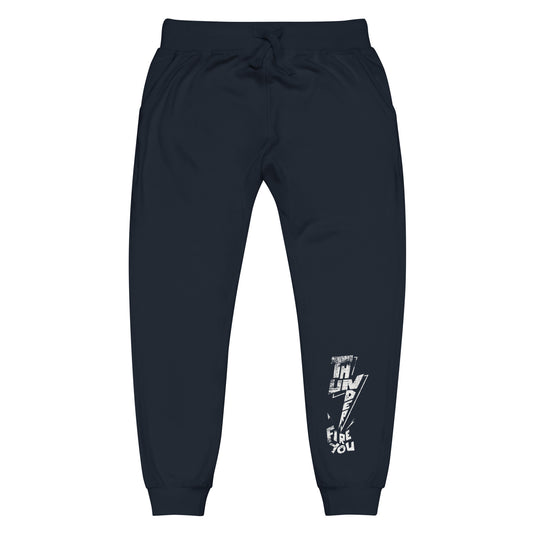 Ric Hassani TFU White Unisex fleece sweatpants