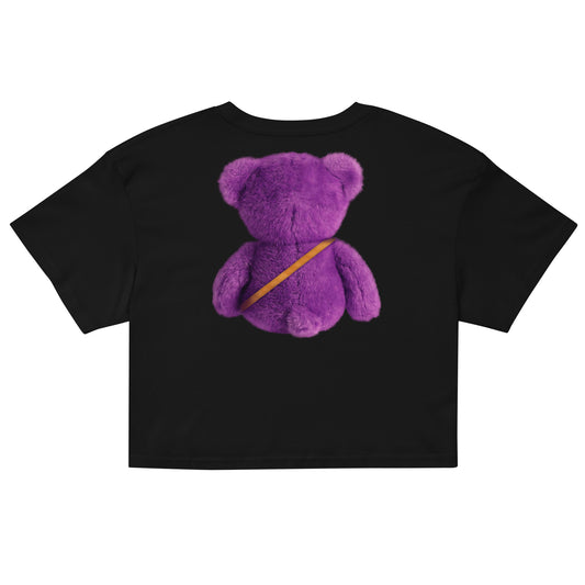 Guchi Purple Bear Back Women’s crop top